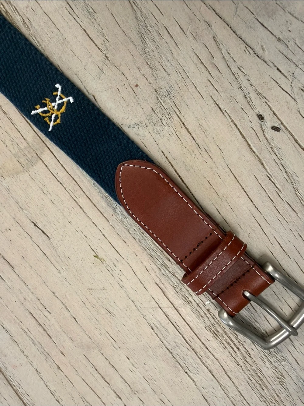 Men’s Peter Millar Congressional Country Club Golf Belt Embroidered size 40